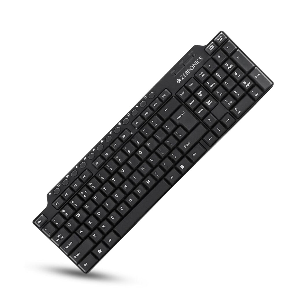 Zebronics Multimedia USB Keyboard ZEB-KM2100